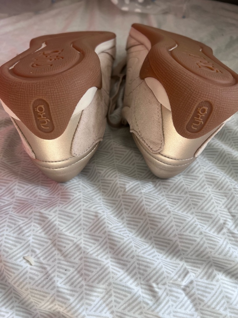 NWOT Rykä Era Lace-Up Sneakers - Terra Taupe - Size 9 - Picture 8 of 10